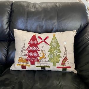 Christmas decorative pillow